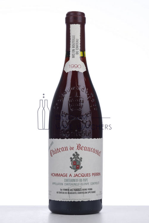 Image de 1990 CHATEAUNEUF DU PAPE BEAUCASTEL HOMMAGE A JACQUES PERRIN